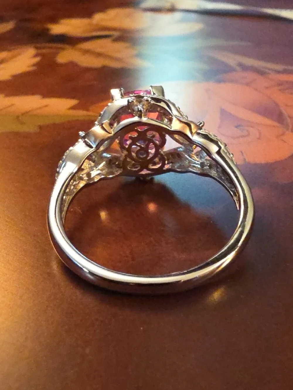 Bella Luce(R) Rhodium Over Silver 